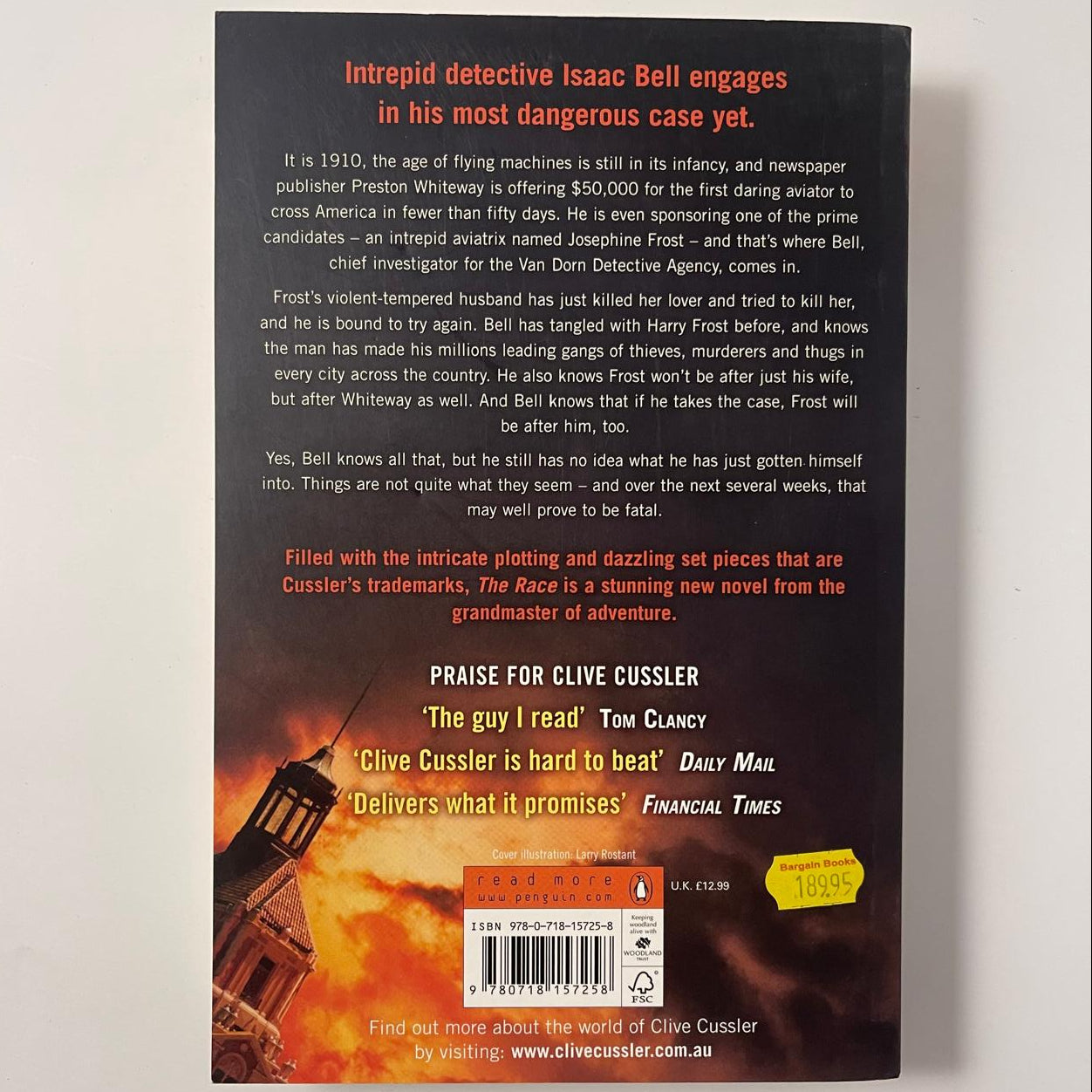 The Race (An Isaac Bell Adventure) - Large Format – Clive Cussler & Justin Scott