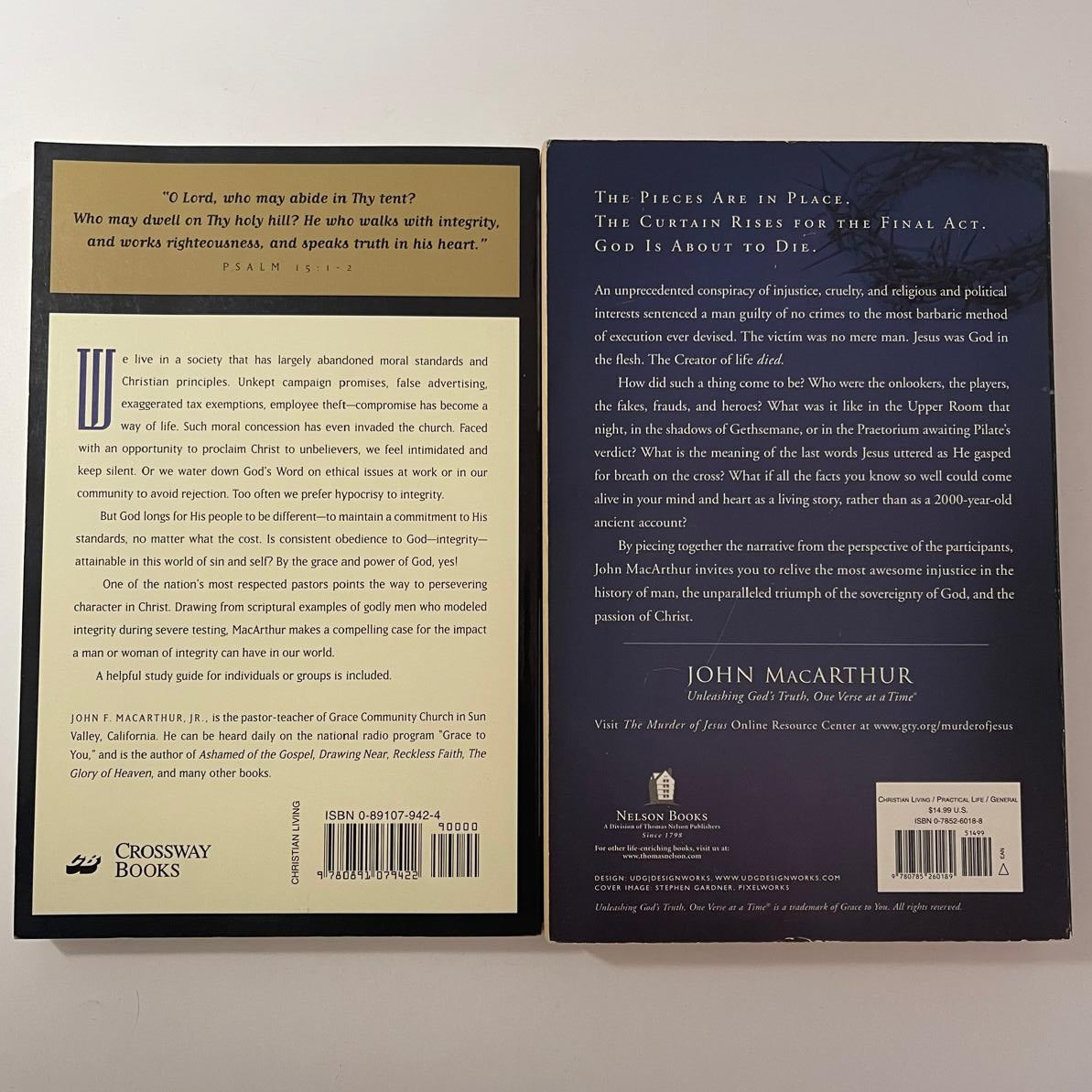 John MacArthur Collection (2 Books)