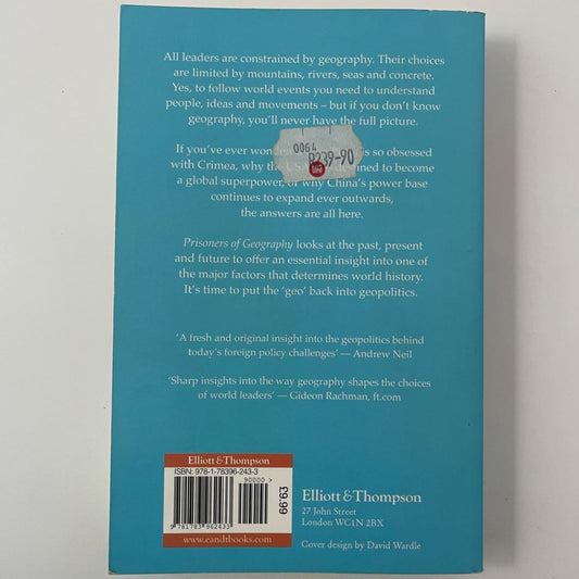 Prisoners of Geography by Tim marshall