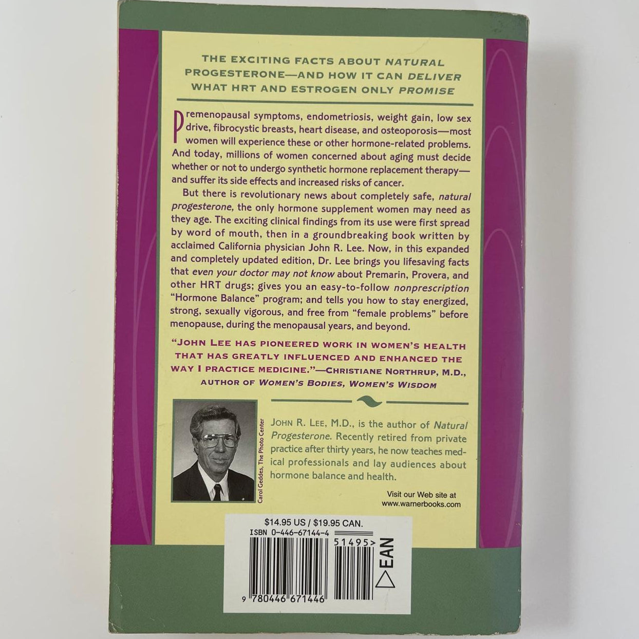 What Your Doctor May Not Tell You About Menopause - John R. Lee, M.D.
