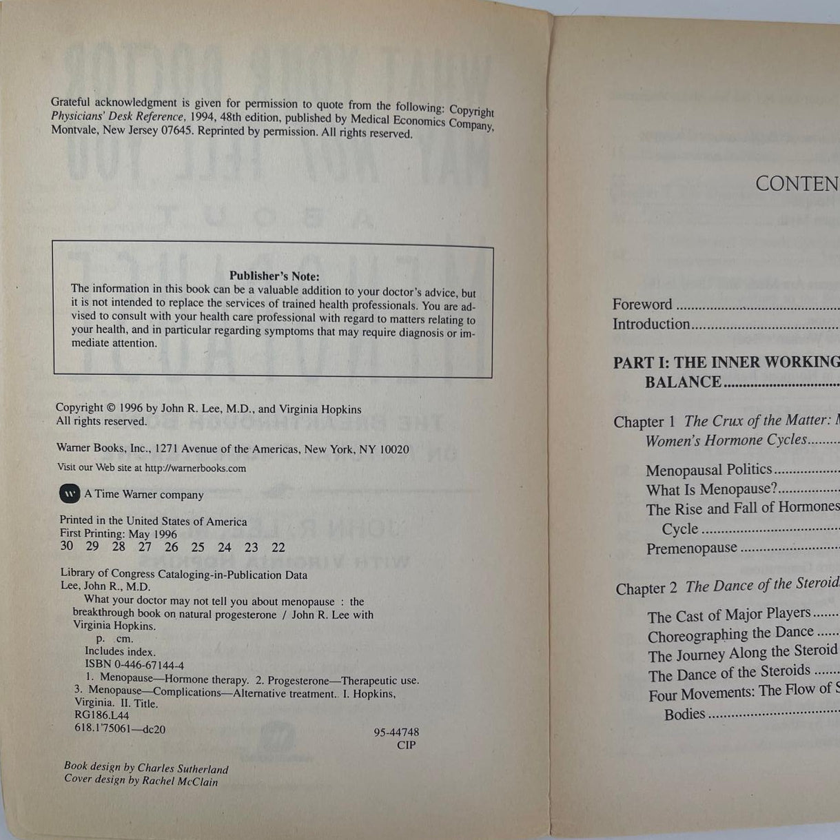 What Your Doctor May Not Tell You About Menopause - John R. Lee, M.D.