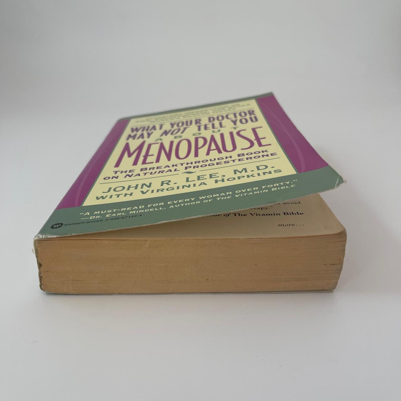 What Your Doctor May Not Tell You About Menopause - John R. Lee, M.D.