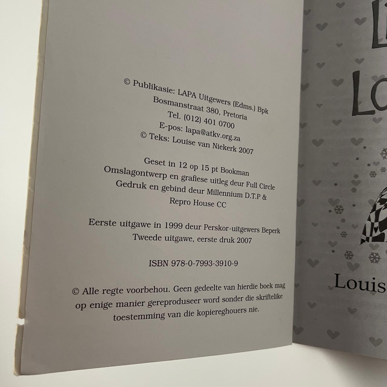 Liefde in Londen - Louise van Niekerk