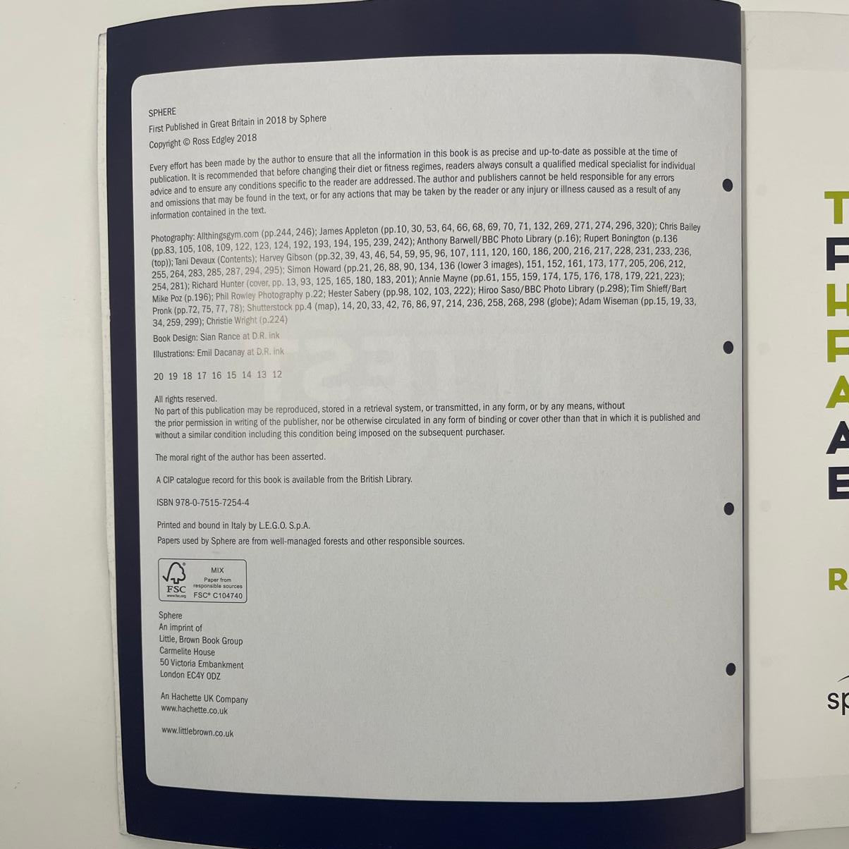 The World's Fittest Book by Ross Edgley