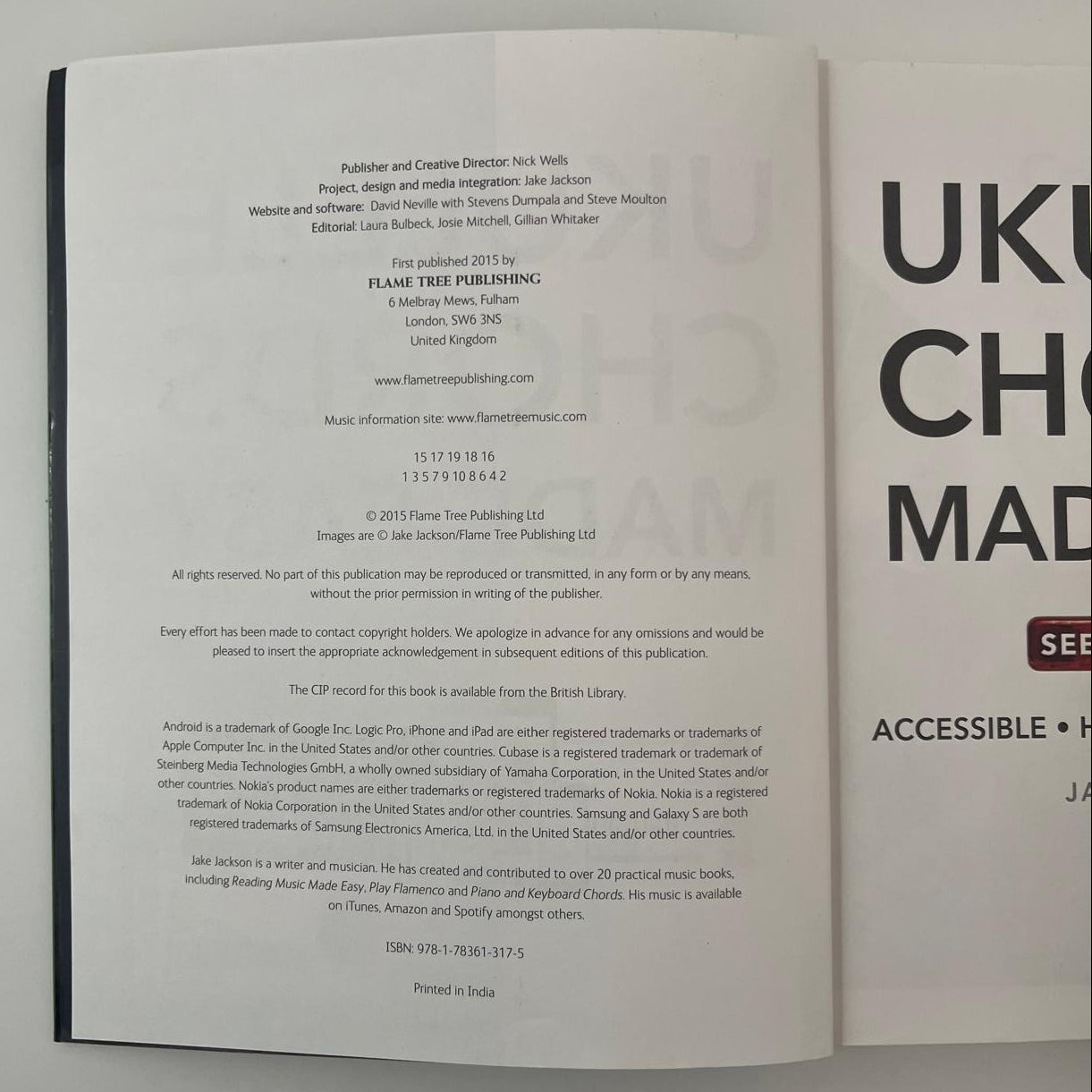 Ukulele Chords Made Easy by Jake Jackson