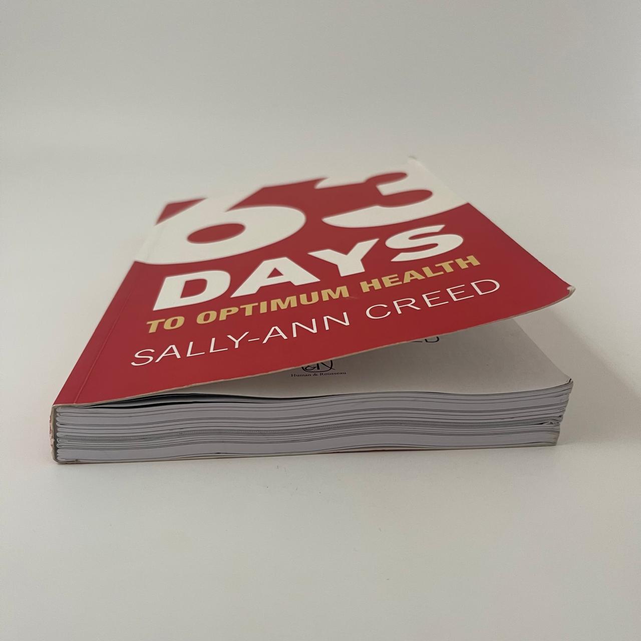 63 Days to Optimum Health by Sally-Ann Creed